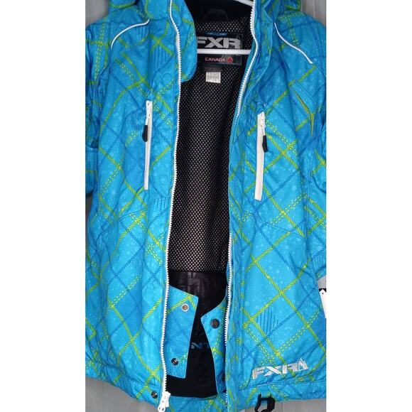 FXR Mountian Fresh Snowmobile Jacket Women's Size 8 - Picture 3 of 8